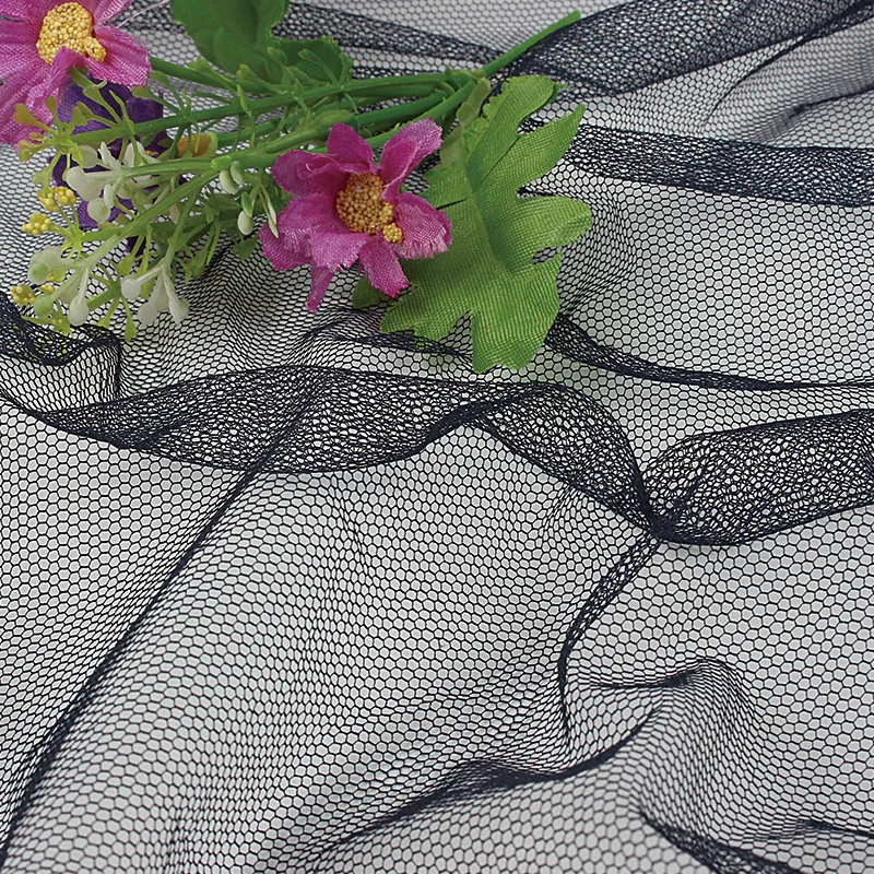 100% polyester Tulle Fabric tablecloth DIY mesh tulle net TUTU dress tulle mesh fabric for wedding