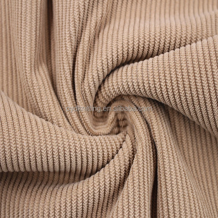 8 Wale Polyester Corduroy 100%  Polyester No Stretch High Quality Corduroy Fabric Wholesale Corduroy Fabric