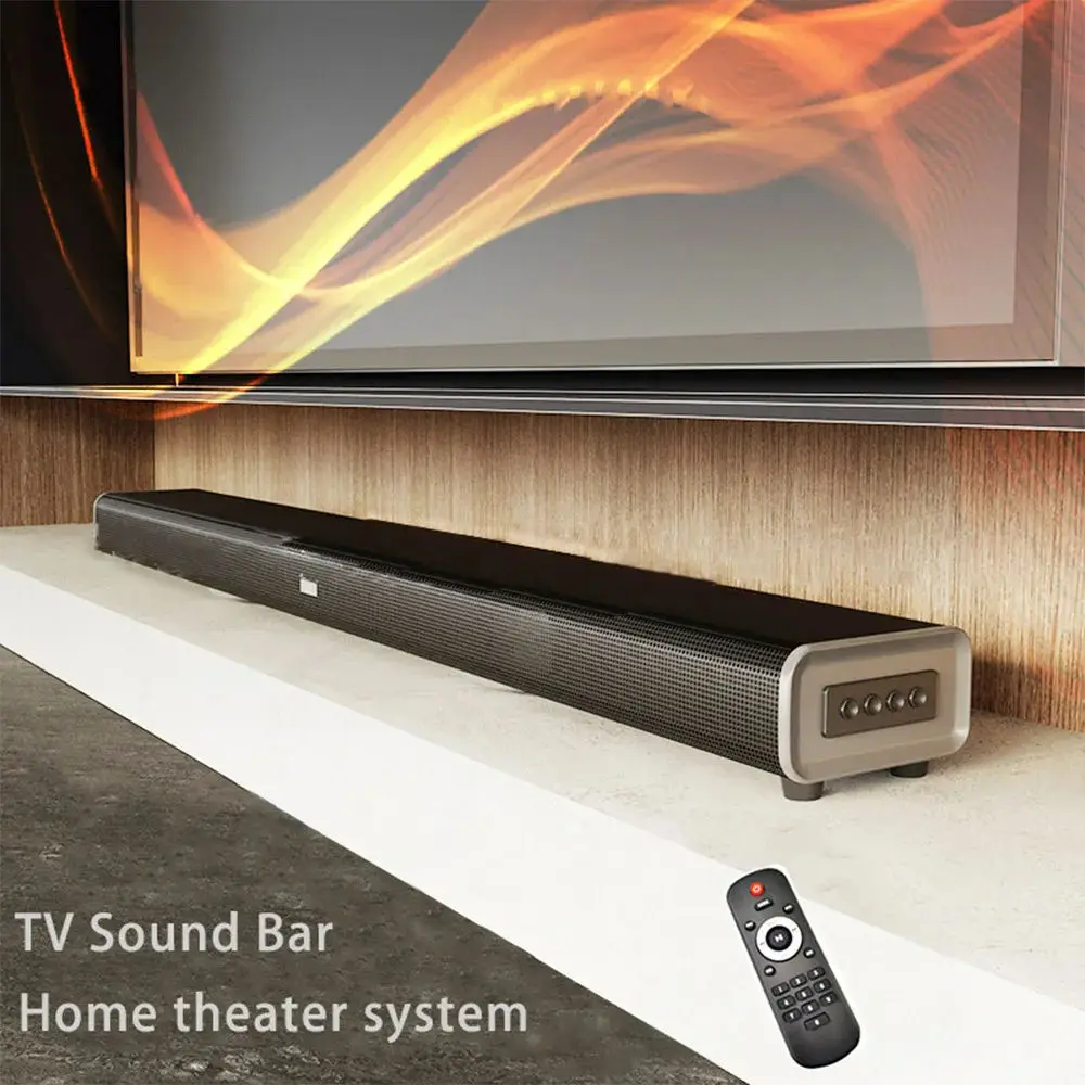 Sound Bars for TV Wireless BT Speaker Home Theater Surround Sound System TF Card/Aux Connection speakers
