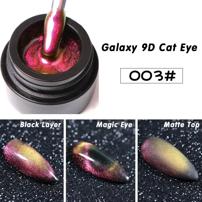 New Nail Art High Glossy Long Lasting 15ML Bottle 3D 5D 9D Cat Eye Gel Nail Polish