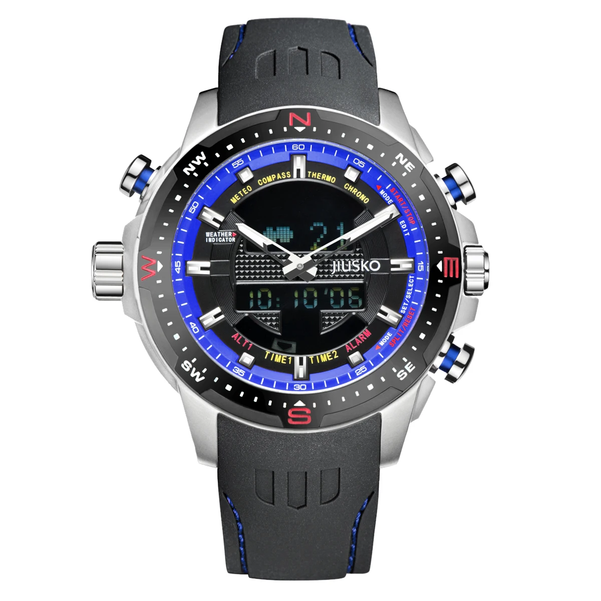 Outdoors Sports Watches Multifunction titanium Camping Hiking Survival Watch sapphire Tactical Watch