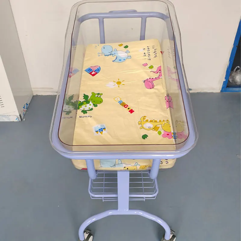 ABS baby basin bassinet basket neonate transport cart medical crib hospital baby crib
