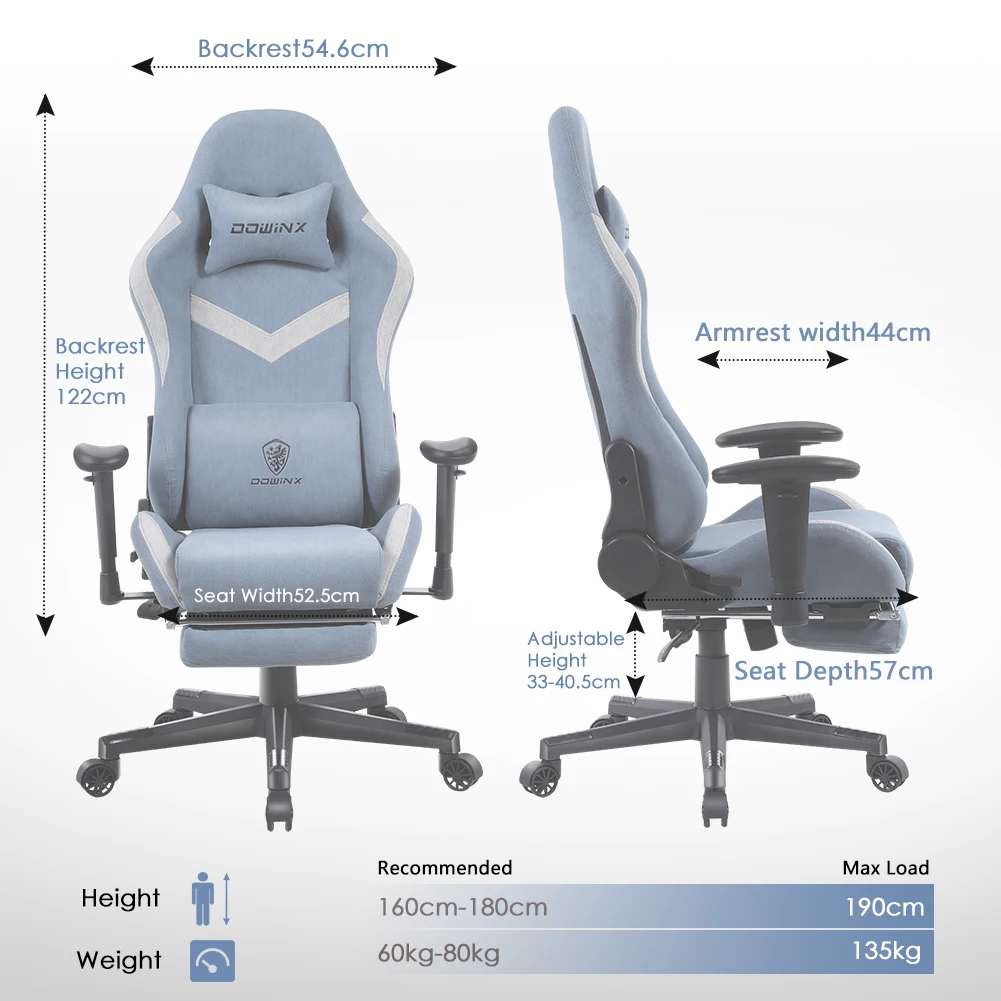 2023 Hot Selling Factory Direct Multi-function Healthcare Ergonomic Swivel Racing  Office Furniture Gaming Chair For Silla Gamer