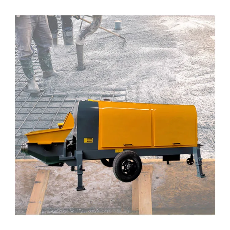 Xieli Machinery Mortar Pump Concrete Pump Machine/Concrete Mixer With Pump Diesel Concrete Pumps For Sale