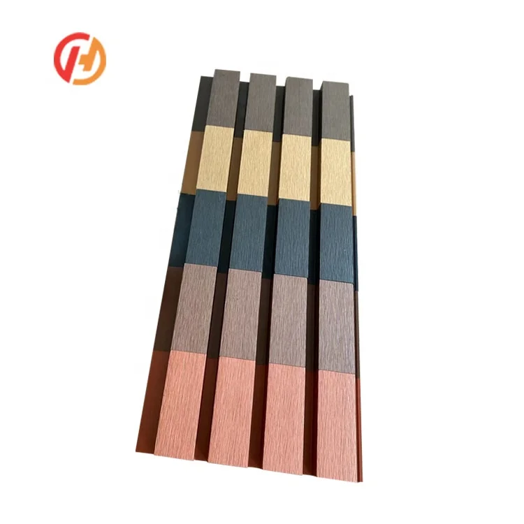 
Decorative 3d crack-resistant wpc cladding wpc outdoor wall panel with accessories 