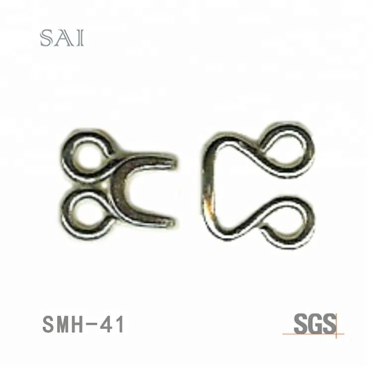 Eco-friendly Factory Wholesale Various Styles SMH38 to 41 Hook and Eye Fastener