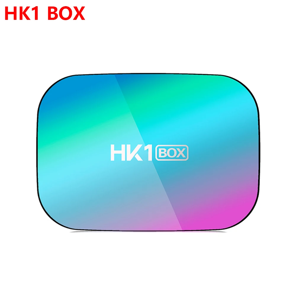 Android TV BOX HK1 BOX Android 9.0 S905X3 8K 2.4G/5.8G WIFI BT4.0 100M/1000M LAN H.265 HEVC Set Top Box