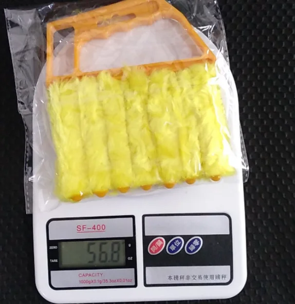 Useful Microfiber Window Cleaning Brush Air Conditioner Duster Cleaner Venetian Blind Blade Cleaning Brush