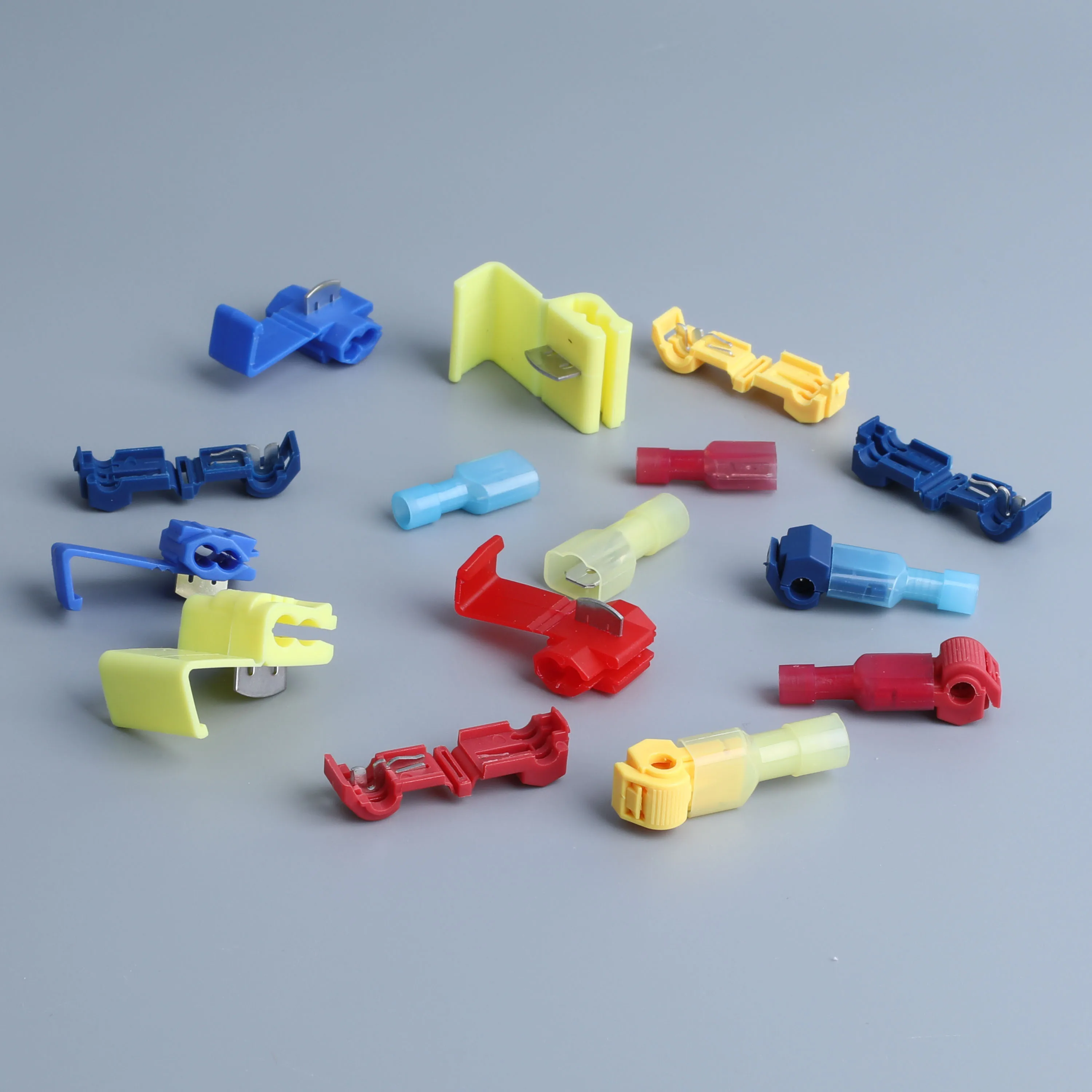 18-14AWG Blue T Tap Wire Connectors Quick Splice Wire Connectors