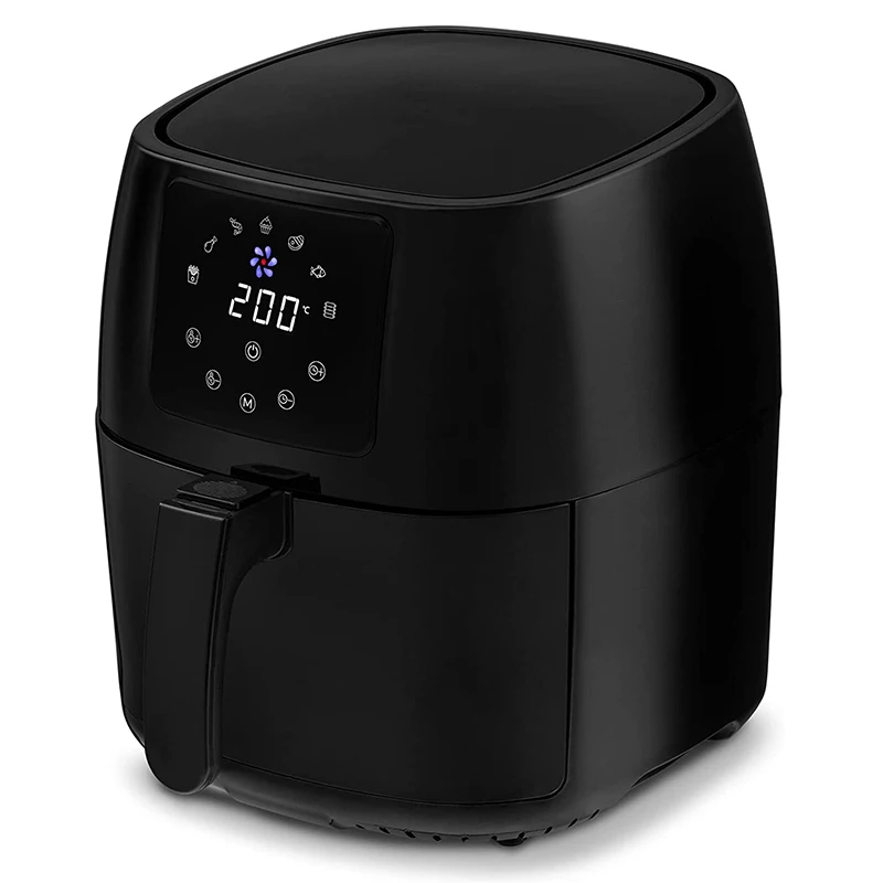 4.5L Fat-free fryer 1400W 8 programs smart air fryer digital Non-Stick Basket for kitchen Use New freidora de aire