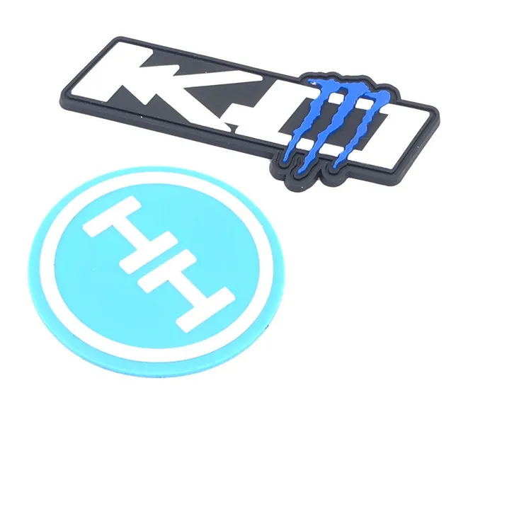 Hot sale definition logo rubber badge silicone patch, rubber band hanging tag, rubber patch label