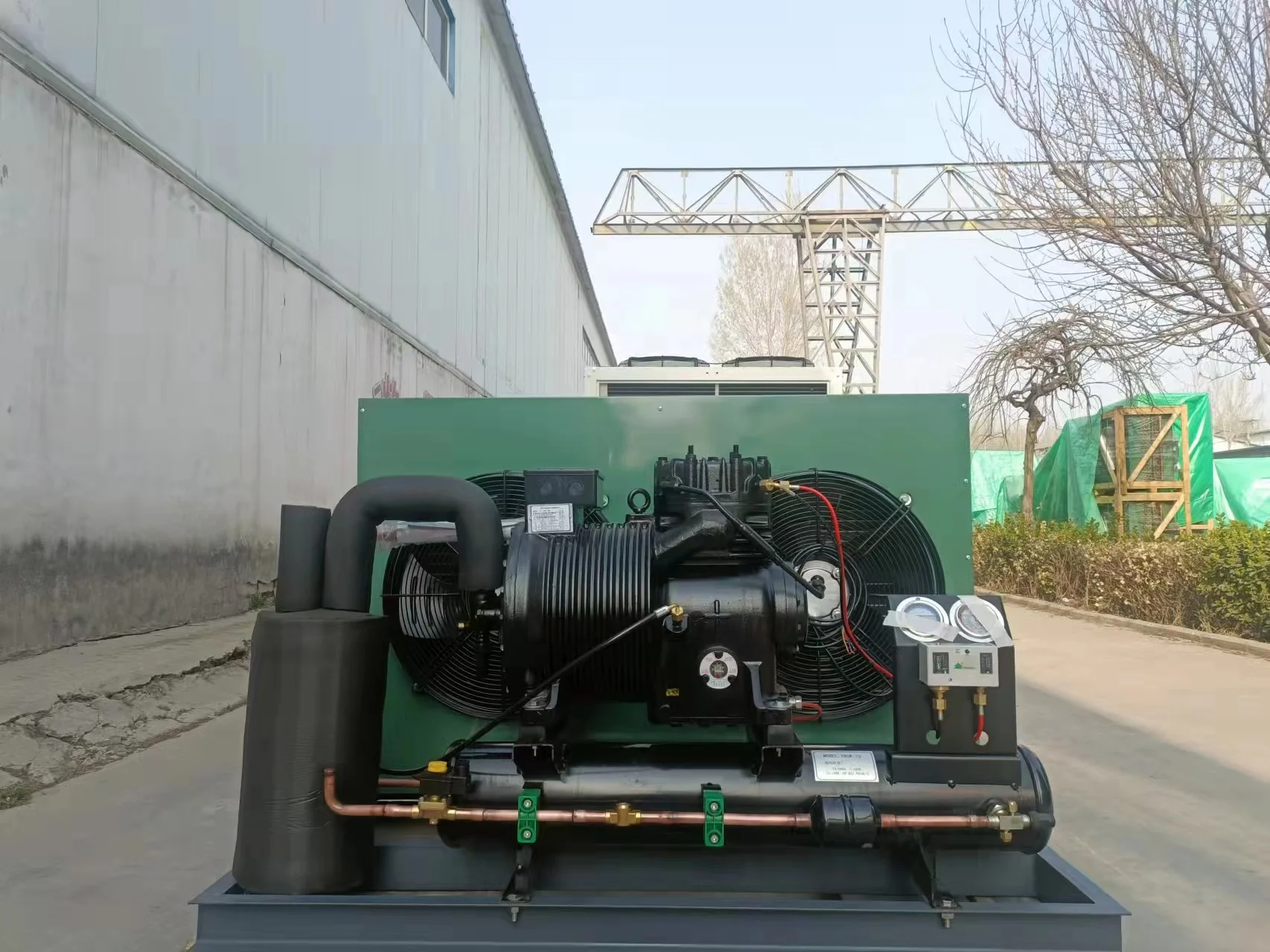 2022 New Arrival R134A Emerson 2Ton Scroll Condensing Unit Medium Temp Unit of Copeland For Mobile Base Station Refrigeration