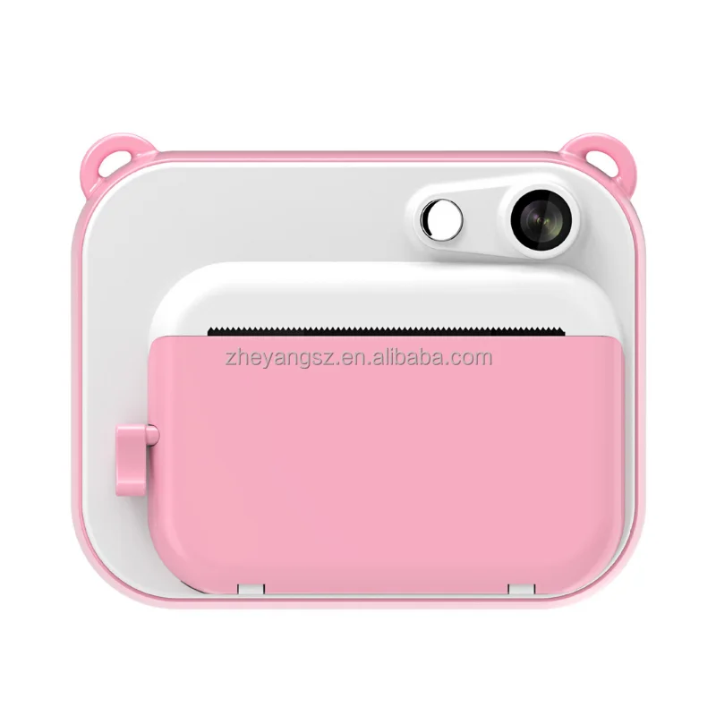 FCC CE 1000mAh recording 2.0-inch IPS HD Screen kids instant print camera digital camera for child