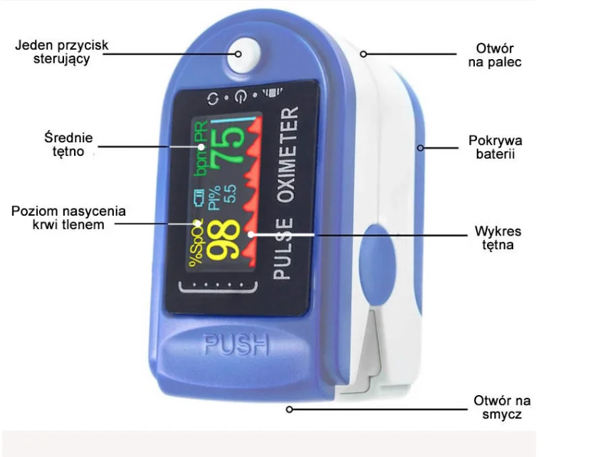 Wholesale High quality Oximeter TFT display finger Pulse Oximeter