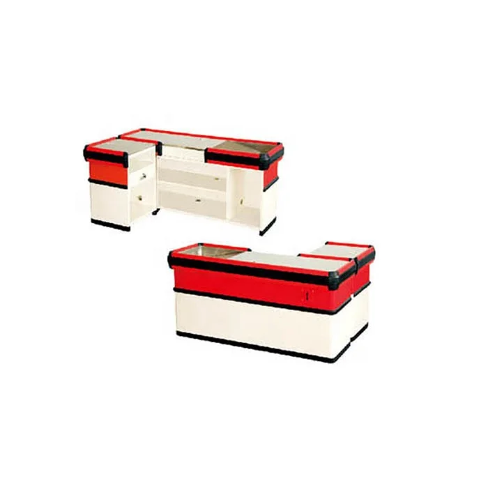 
High quality metal material can be customized Grocery cash counter 