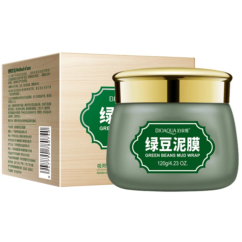 OEM Bioaqua Moisturizing Smoothing Mineral Extract Nourishing Face Clay Mud Mask