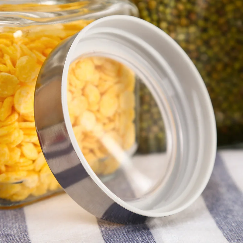 
1000ml Frosted Glass Jar Cookie Jar Glass Jars In Bulk 