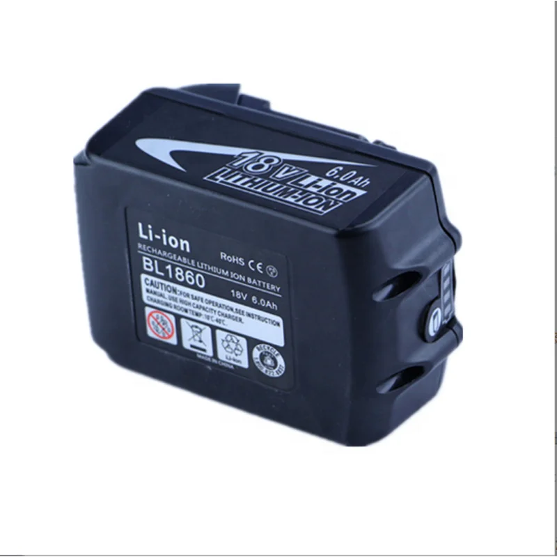 Zraco High quality Rechargeable 18V 5Ah 6Ah 18650 Batteries for Makita 18V Replacement Power Tools Battery Pack