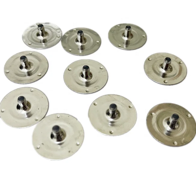 Metal Tea Lights Candle Wick Sustainers Wicks Tab Base
