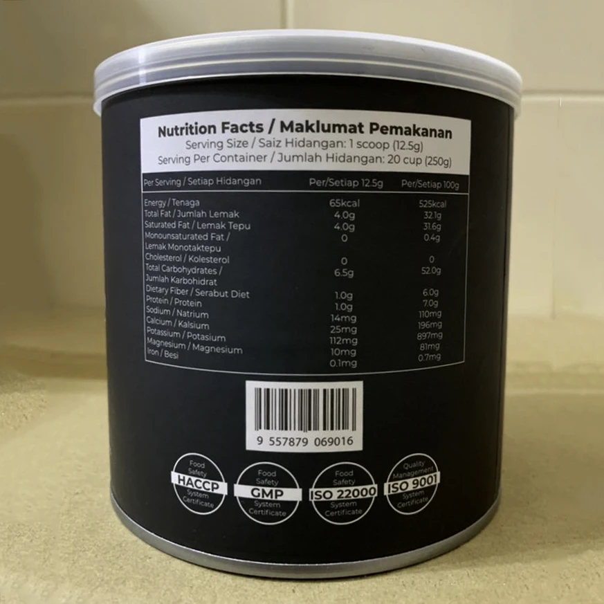 High Quality 100% Keto Caffe de Ora Instant Coffee with Natural Nutritious Luo Han Guo extract