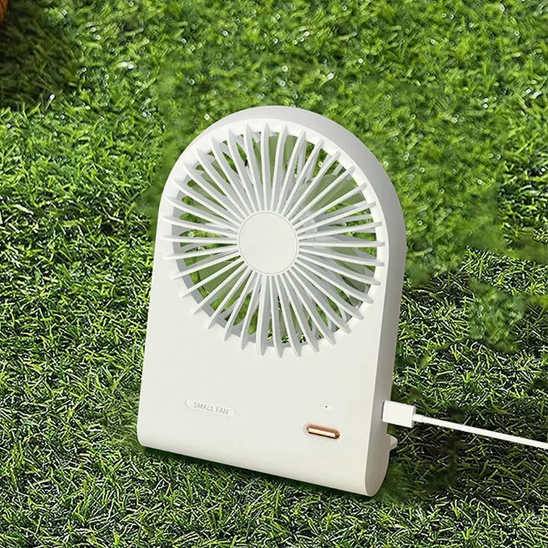 Wholesale Lightweight Portable USB Rechargeable Ventilateur Air Cooler Fans Electric Mini Desktop Fan For Office Home