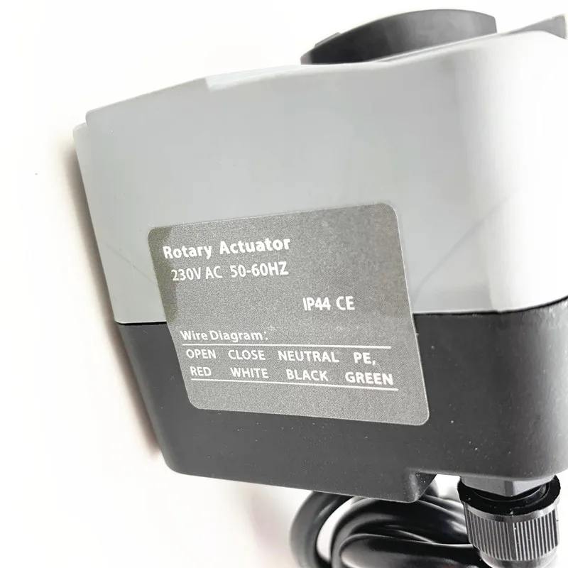 Rotary Actuator 3 way Brass Motorized Thermostatic Water Mixing Proportional Diverting Valve