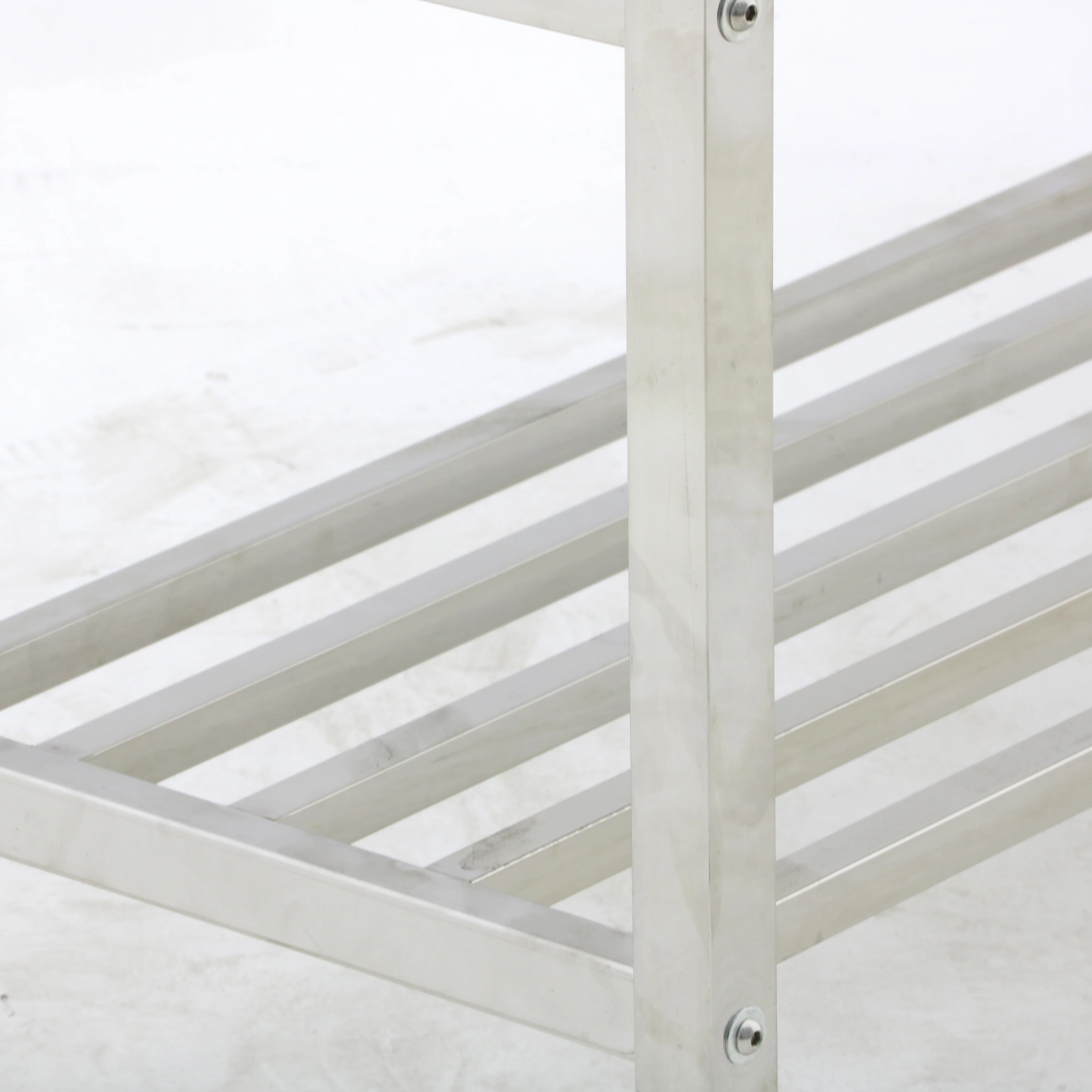 Portable Stainless Steel Folding Table Restaurant Kitchen Equipment Outdoor Commercial Worktable