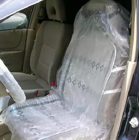 Anti-Dust Clear Disposable Universal PE Seat Cover Car Accessories