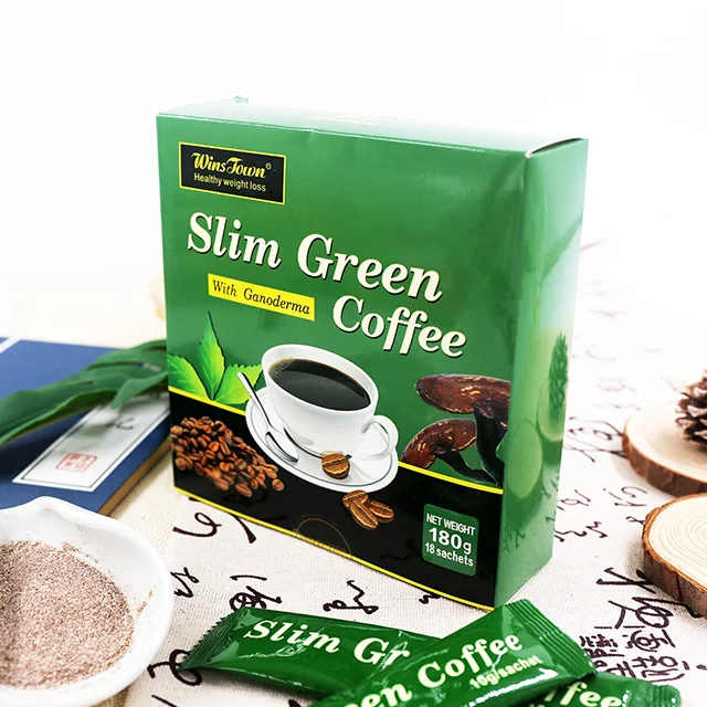 Efficiency weight loss coffee fat burning instant coffee Slim Green coffee for weight loss