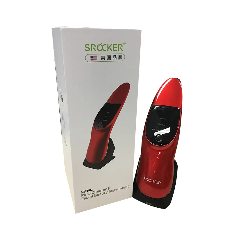 
Stock Wireless Charging Waterproof Skin Lifting And Cleaning Skin Scrubber For Personal Care 