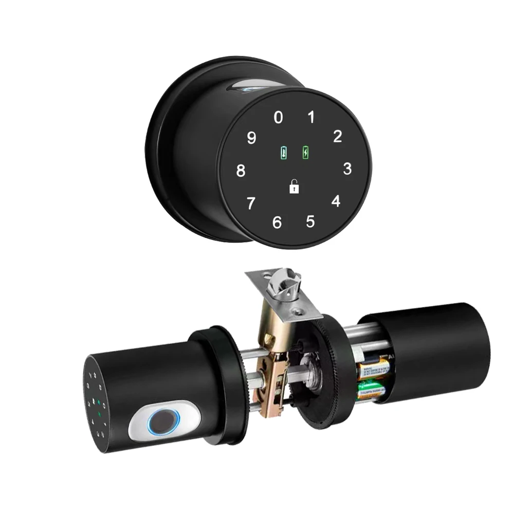 smart electric touch switch Blue tooth app code installation smart key manual tuya indoor door lock