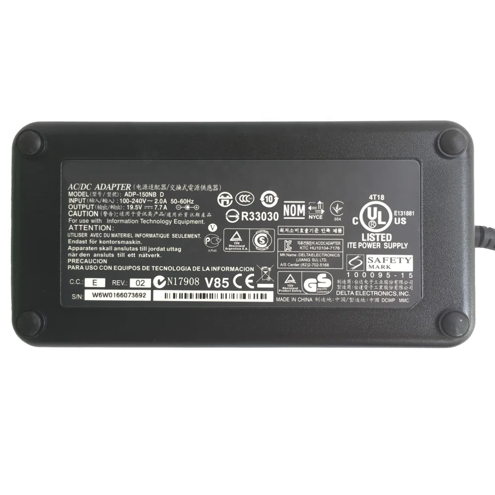 ADP-150NB D 19 5 V 7.7A 150W AC адаптер для ASUS все в одном ПК (AIO PC) G71V G72Gx G73Jh G74SX G53SX G53S G53SW