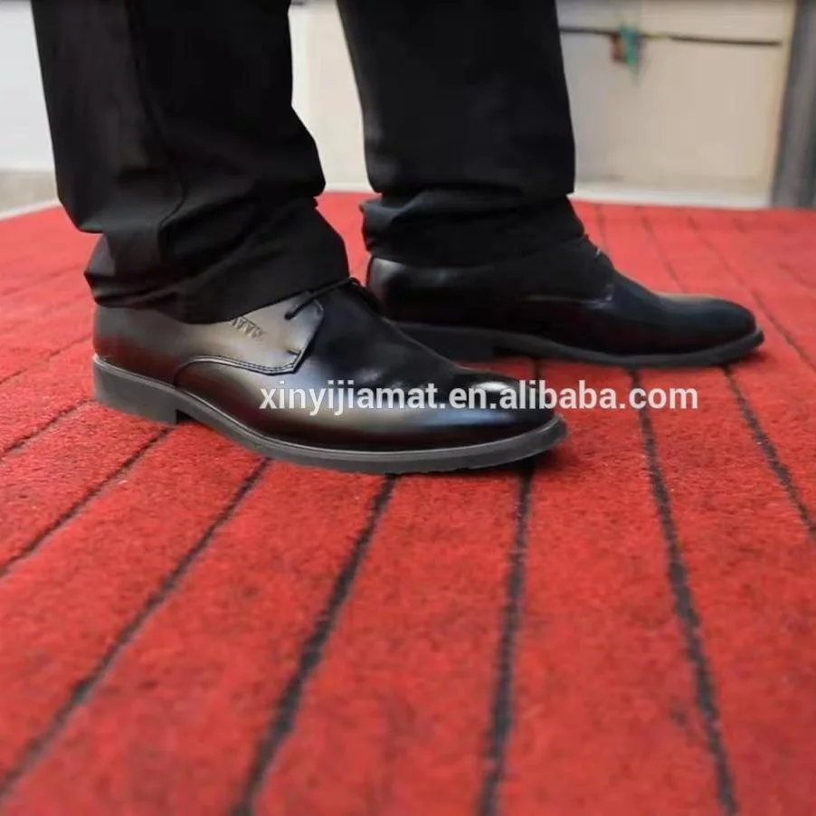 New arrival super anti-slip TPR backed plain velour kitchen mat