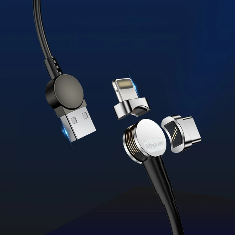 Магнитный usb-кабель для быстрой зарядки мобильного