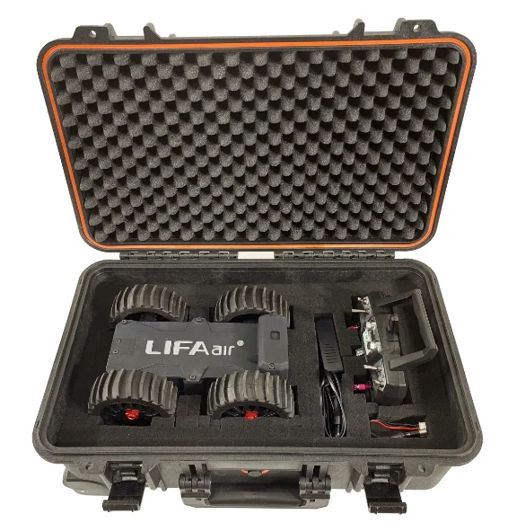 Pipe Inspection Robot Crawler Robotic Camera for Air Duct Cleaning Pipeline