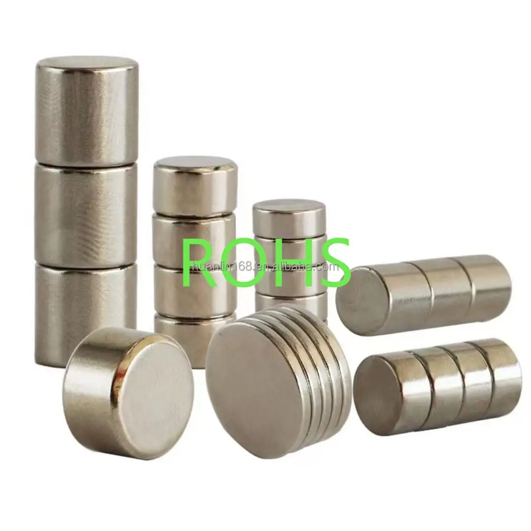 Permanent Rare Earth Magnetic Materials N52 Super Strong Magnet Ndfeb Boxs Toy Round Disc Neodymium Magnets For Fridge