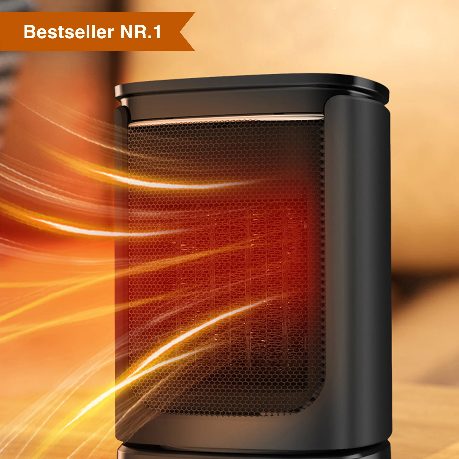 Wholesale 1500W Fast Heating Fan Winter Warmer Overheat Room Stove Household Air Heaters 220V Portable Electric Heater