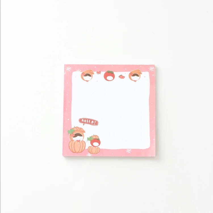 Custom Logo Promotional Gifts Printed Morandi Sticky Notes Memopad Sticky Note Manufacturer