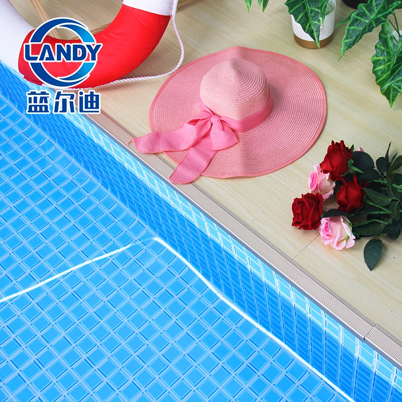 Rapids Lazy River Water Park Decorative Pool Liner