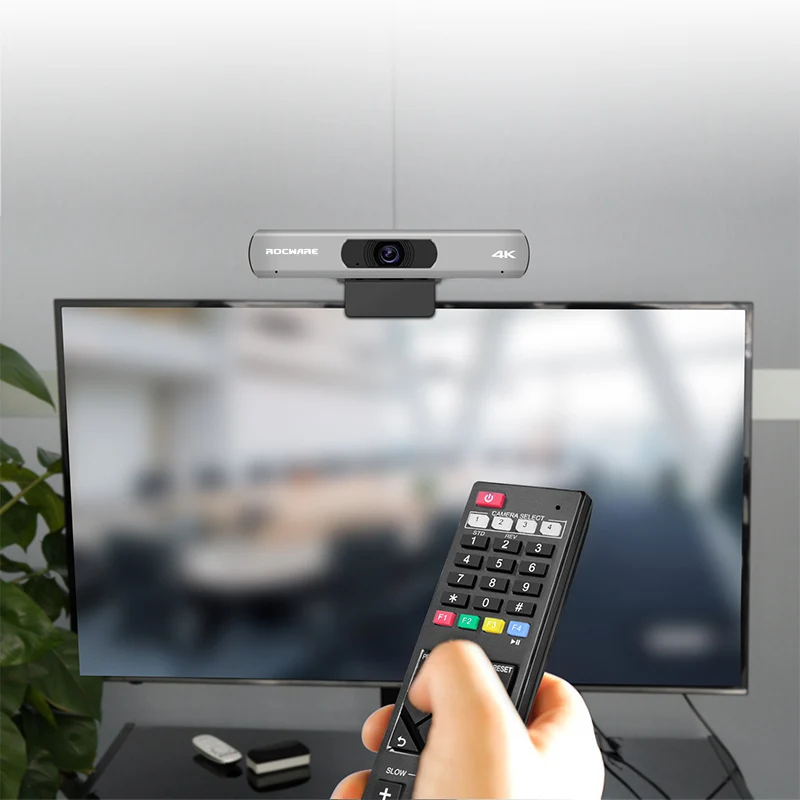 Auto Focus 84 degree Zoom Skype Teams Webex video conference camera 4K FHD USB Web Camera with Microphone for remote