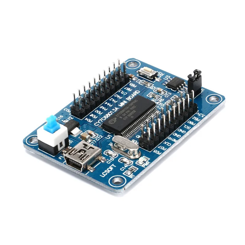 E-TIME Ez-usb FX2LP Development board CY7C68013A USB core board logic analyzer