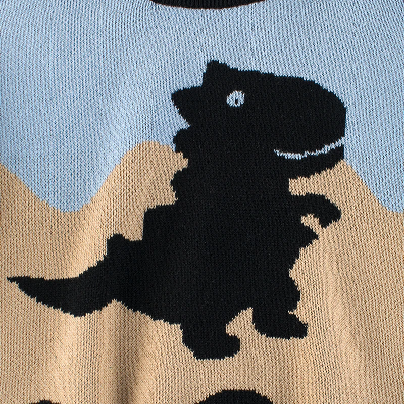 Autumn Winter Knitted Kids 100% Cotton Pullover Sweater Children Sweater For Boys