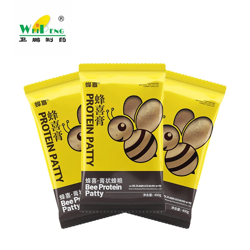 Pollen Patty with 25% Natural Pollen honey bees supplies Pollen Substitute for Bee Feeding 400g