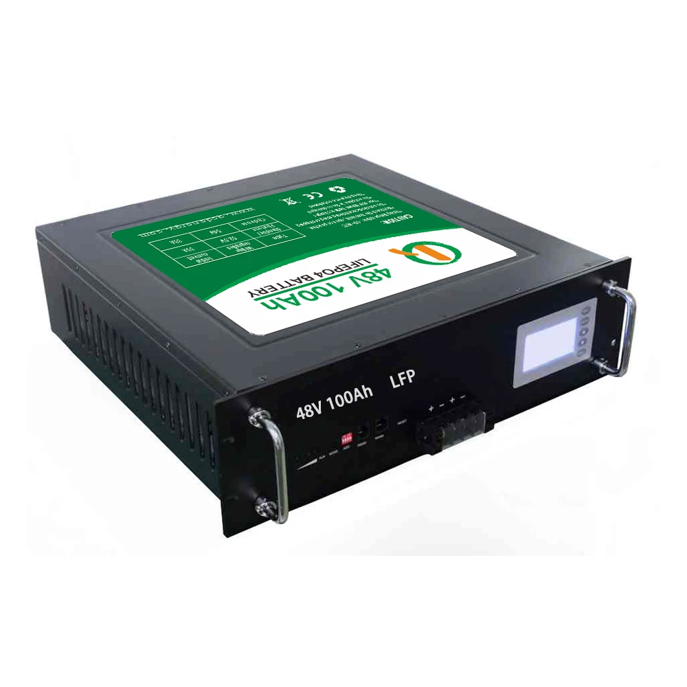
48v 100ah lifepo4 battery for Telecom UPS Solar Energy Storage 
