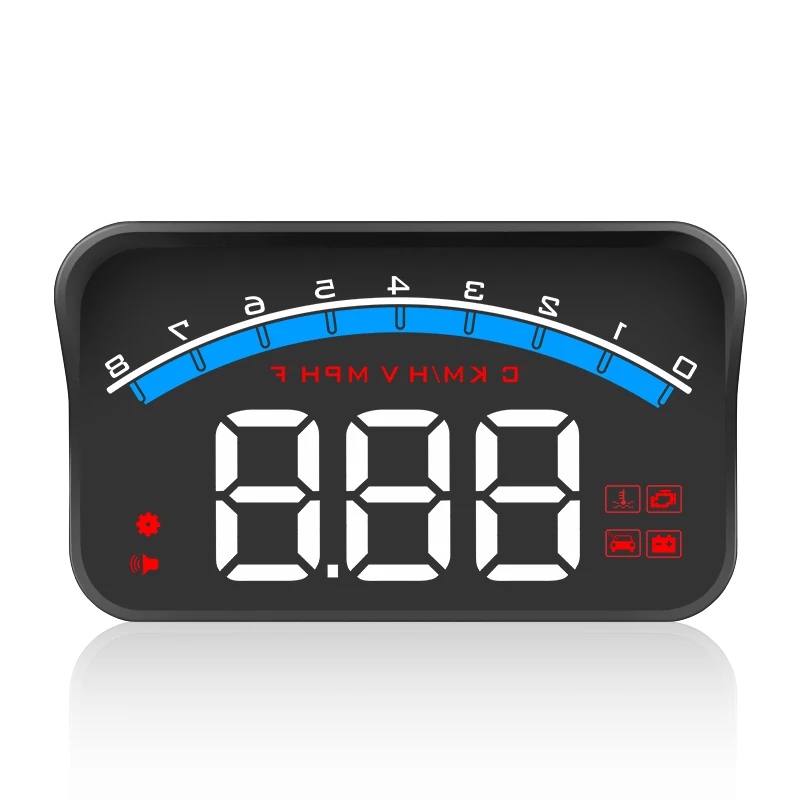  Релее 2020 новый продукт 3 5 дюймов Автомобильный HUD система OBD2 светодиодный