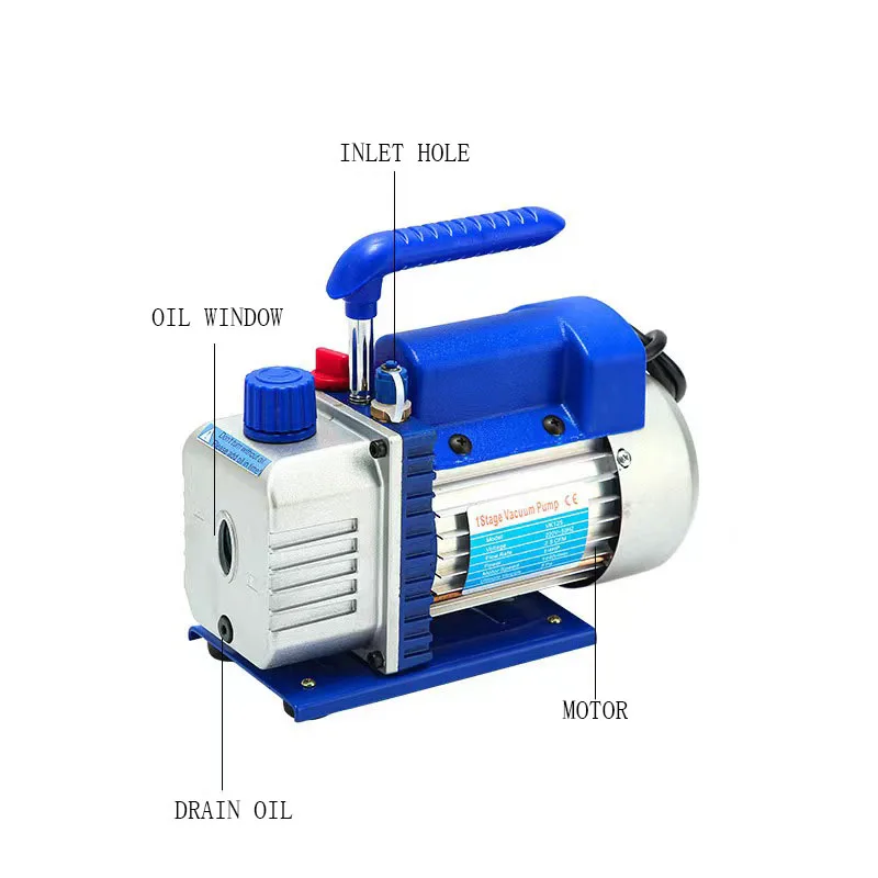 Hot Sale Electric Mini Portable Vacuum Pump Tools Refrigeration Air Vacuum Pump