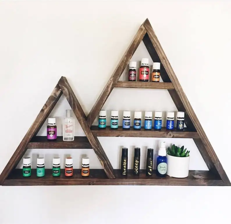 Household Storage Cabinets Decorative Hanging Floating Wooden Wall Shelf Cute Shelves For
