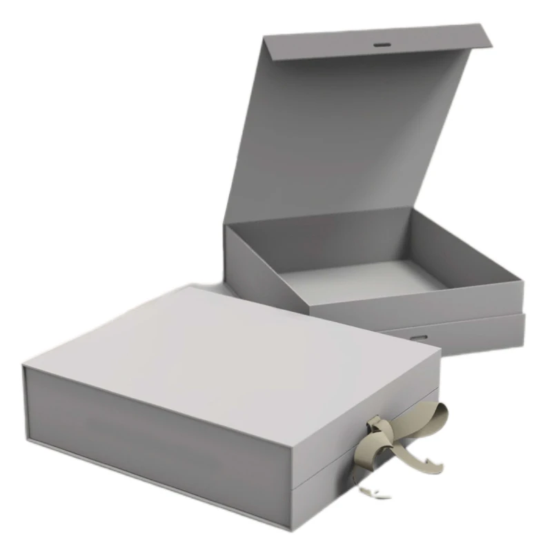 Quality Supplier Produces Beautiful Dustproof Coat Jacket Shoe Box with Handle