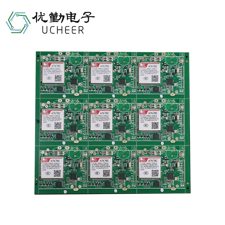 Custom Design Printed Circuit Board Design Service Actuator Pcb Prototype Manufacture Double-sided Pcb