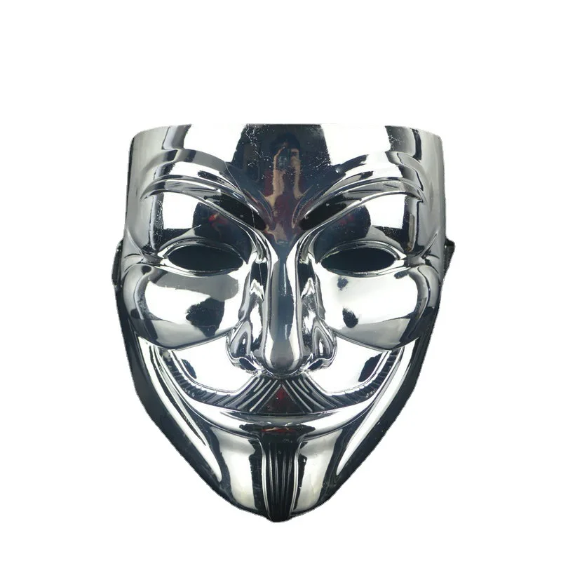 Halloween V Face Cover for Vendetta Mask Anonymous Guy Festival Party Hacker Mask